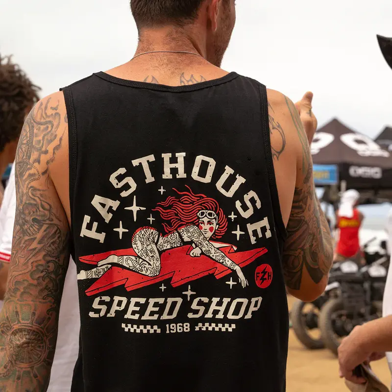 Fasthouse Eleanor Tank Top - Black 2