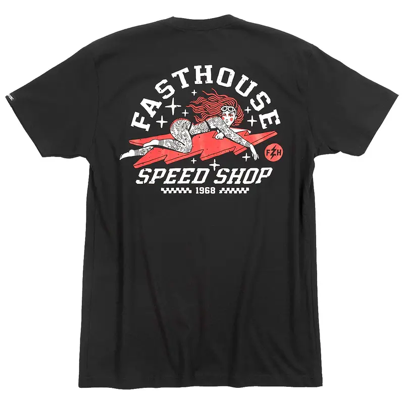 Fasthouse Eleanor Tee - Black 1