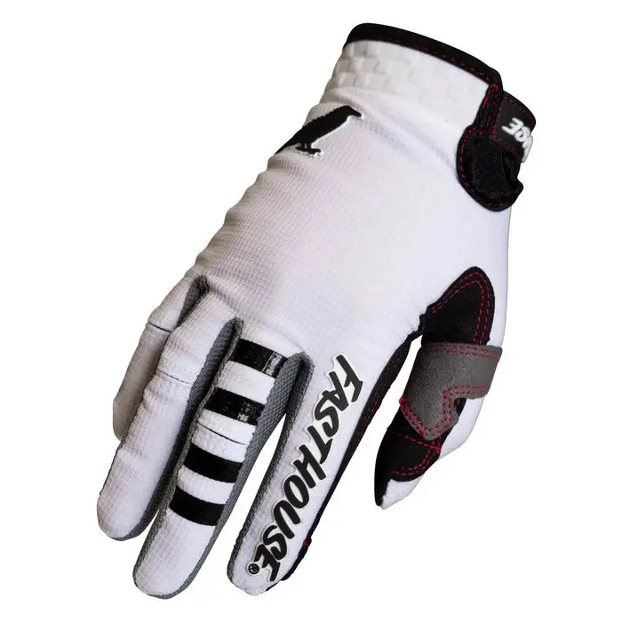Fasthouse Elrod Air Glove - White-Black 1