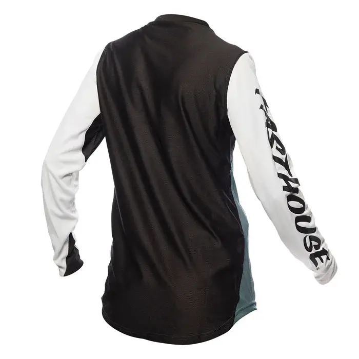 Fasthouse Elrod Astre Jersey - Womens - White-Slate 2