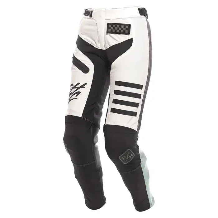 Fasthouse Elrod Evoke Pant - Womens - White-Black 1