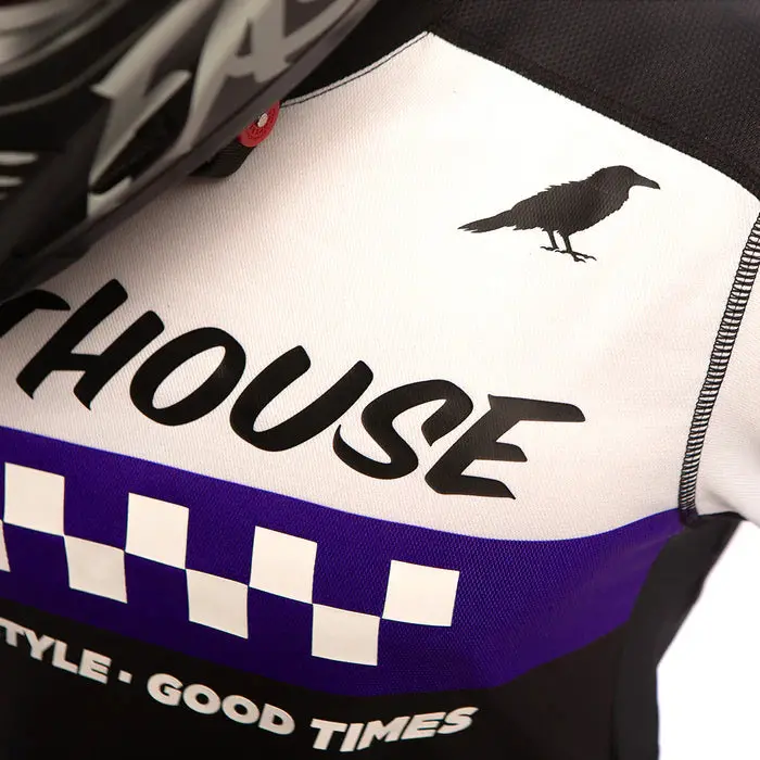 Fasthouse Elrod Jersey - White-Purple 4