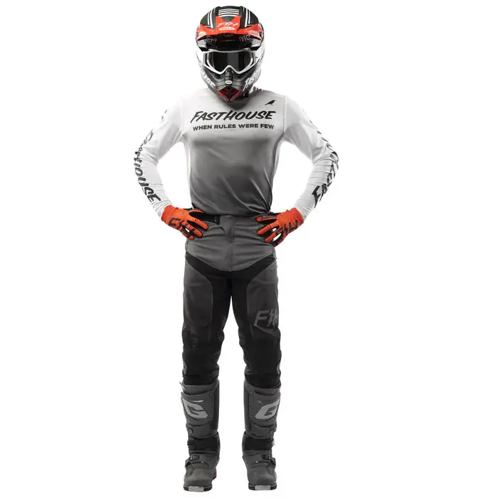 Fasthouse Elrod Nocturne Pant - Gray-Black 2