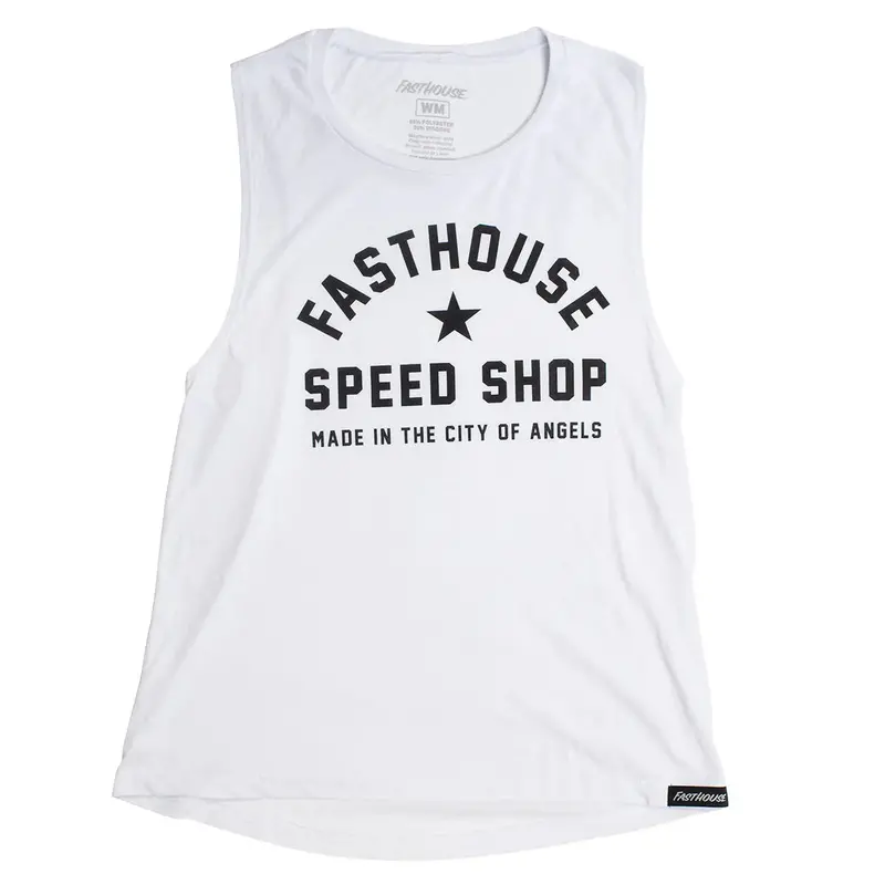 Fasthouse Fast Life Muscle Tank - Womens - White 1