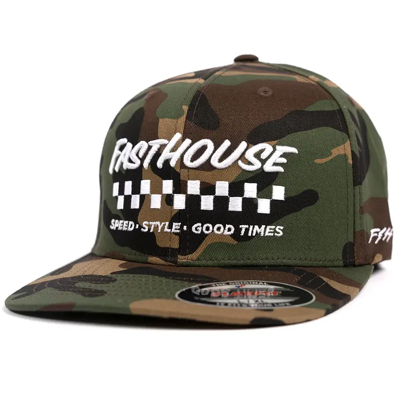 Fasthouse Genuine Hat - Camo 1