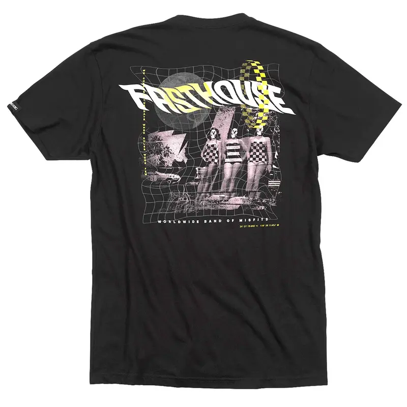 Fasthouse Glitch Tee - Black 1