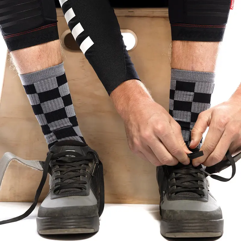 Fasthouse Glory Sock - Heather Gray 2