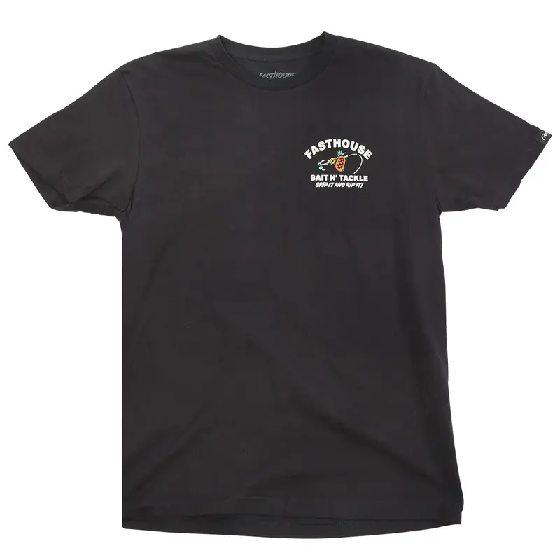 Fasthouse Gone Fishin Tee - Black 2
