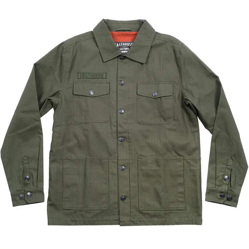 Fasthouse Grafter Chore Coat - Thyme 1