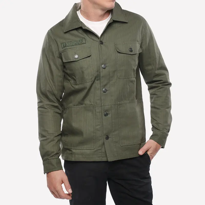 Fasthouse Grafter Chore Coat - Thyme 2