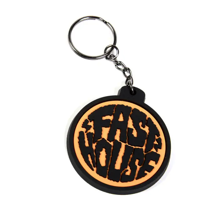 Fasthouse Grime Key Chain - Gold 1