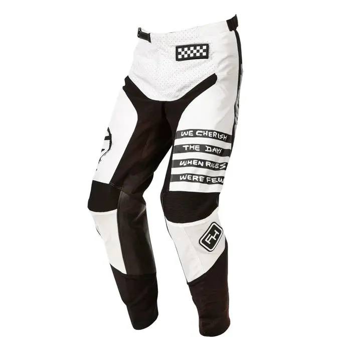 Fasthouse Grindhouse 2.0 Punk Pant - White-Black 1