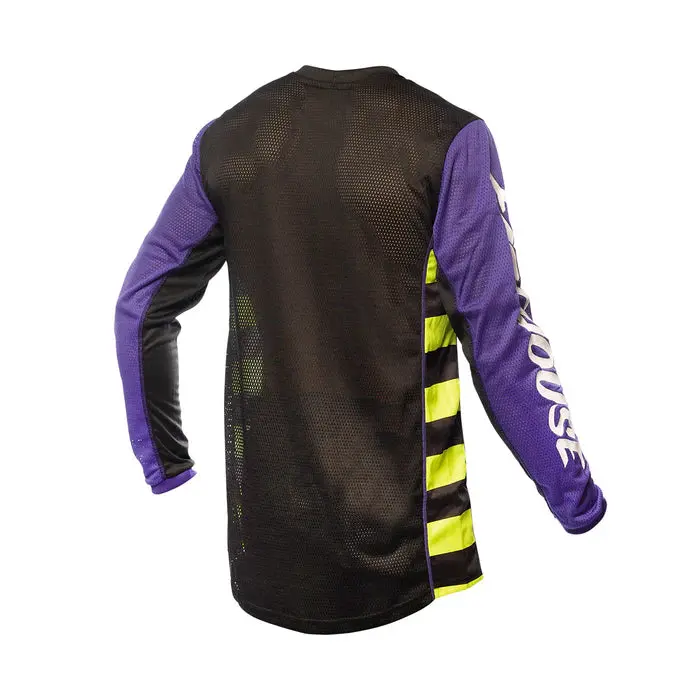 Fasthouse Grindhouse Air Cooled Originals Jersey - Youth - Purple-Black 2