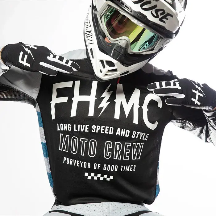 Fasthouse Grindhouse Cypher Jersey - Black-Silver 3