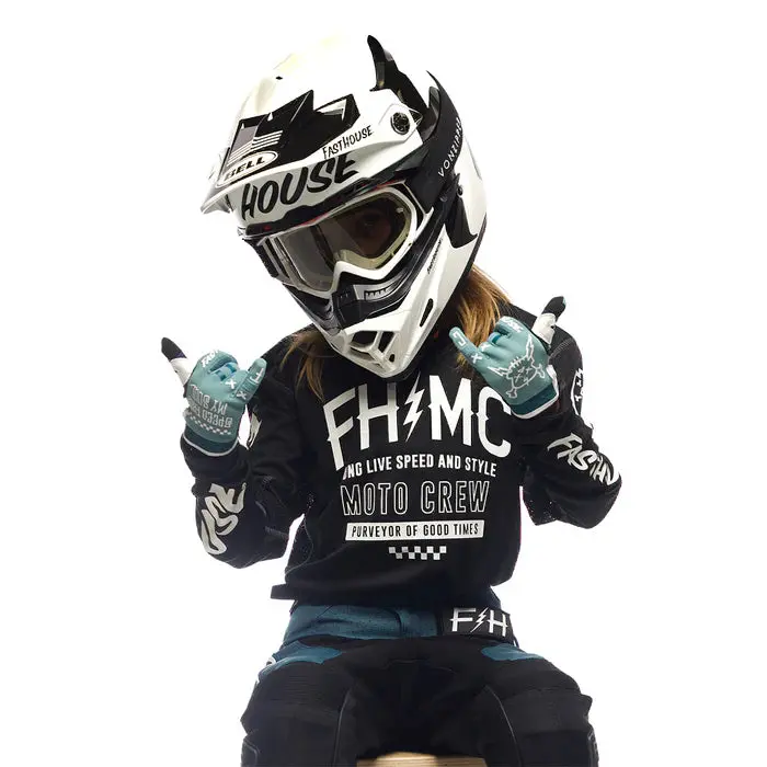 Fasthouse Grindhouse Cypher Jersey - Youth - Black 3