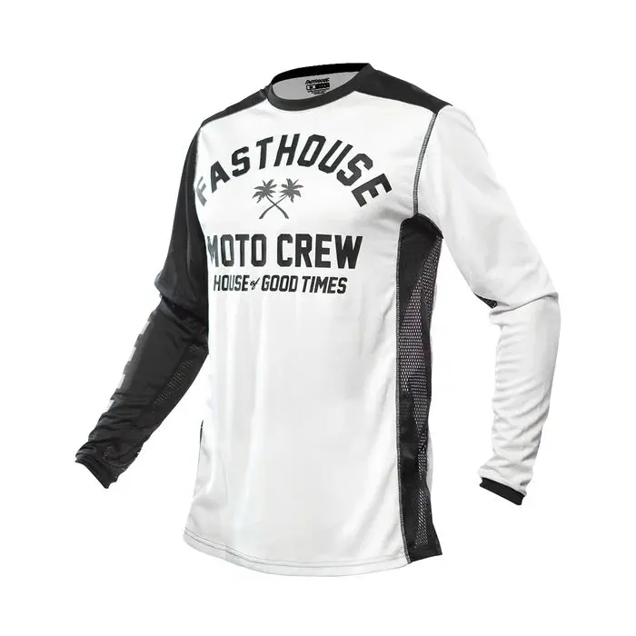 Fasthouse Grindhouse Haven Jersey - Youth - White-Black 1