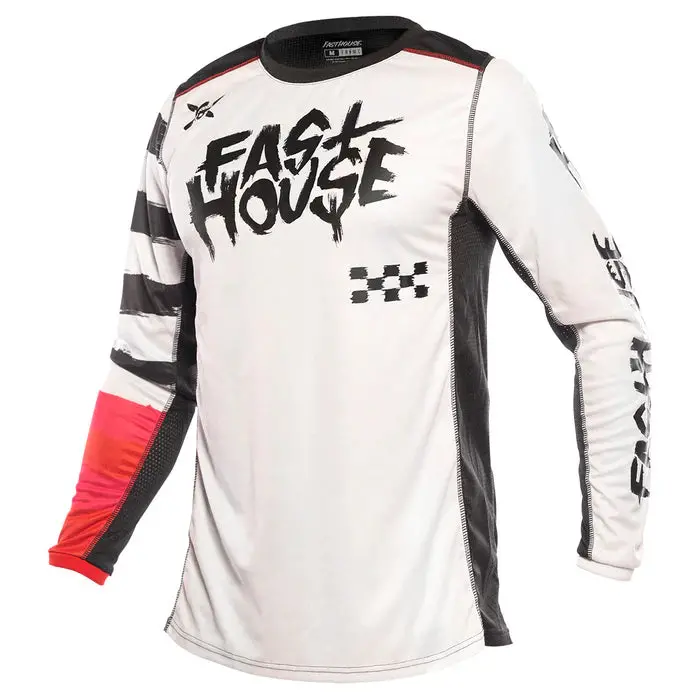 Fasthouse Grindhouse Jester Jersey - White 1