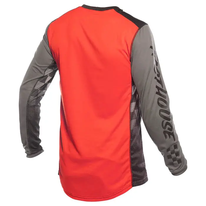Fasthouse Grindhouse Omega Jersey - Gray-Black 2