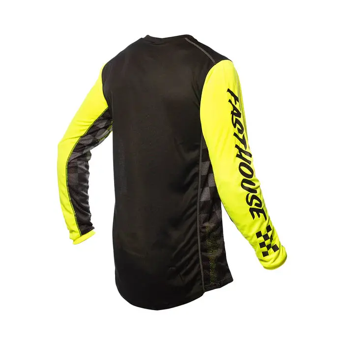 Fasthouse Grindhouse Omega Jersey - High Viz-Black 2