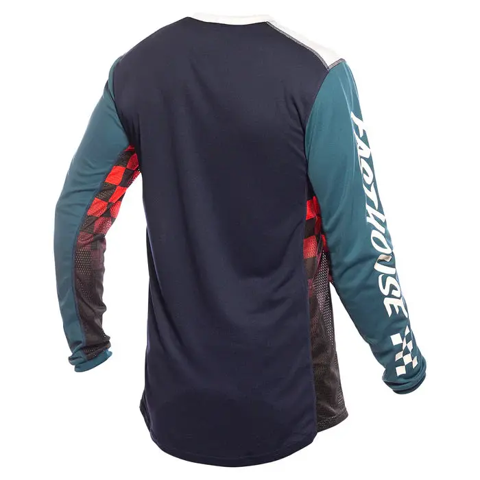 Fasthouse Grindhouse Omega Jersey - Indigo-White 2