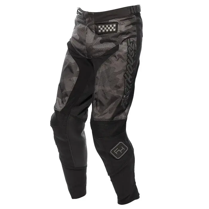 Fasthouse Grindhouse Pant - Youth - Camo-Black 1