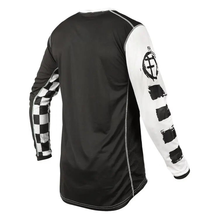Fasthouse Grindhouse Punk Jersey - Black-White 2