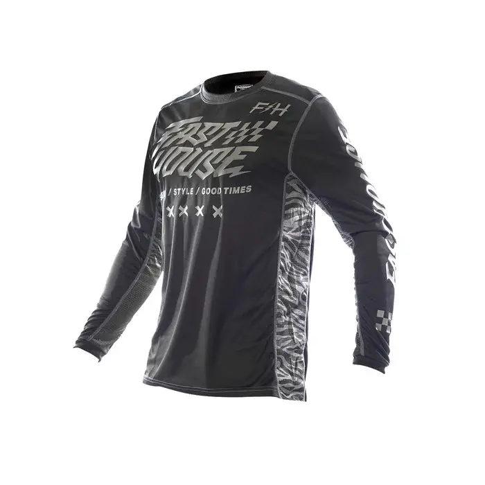 Fasthouse Grindhouse Rufio Jersey - Youth - Black 1
