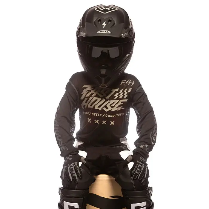 Fasthouse Grindhouse Rufio Jersey - Youth - Black 3