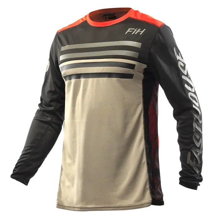 Fasthouse Grindhouse Tempo Jersey - Black-Infrared 1