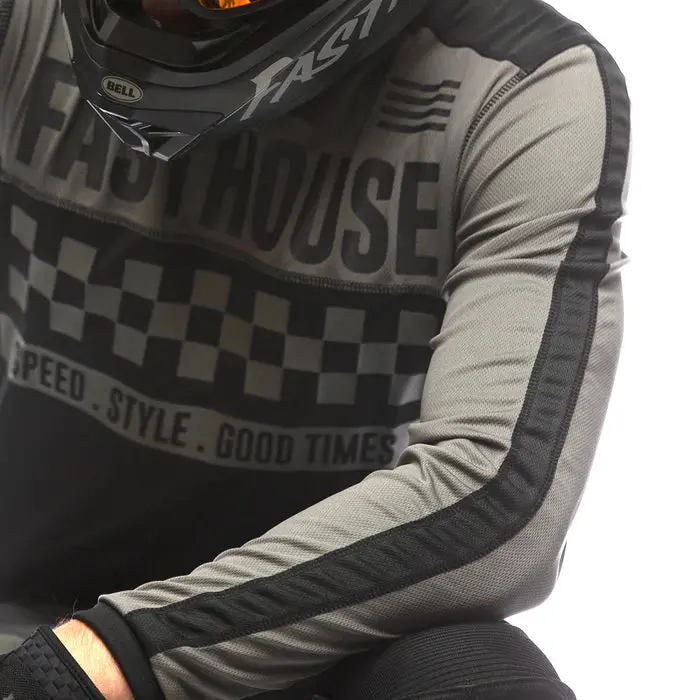Fasthouse Grindhouse Torino Jersey - Black-Gray 3