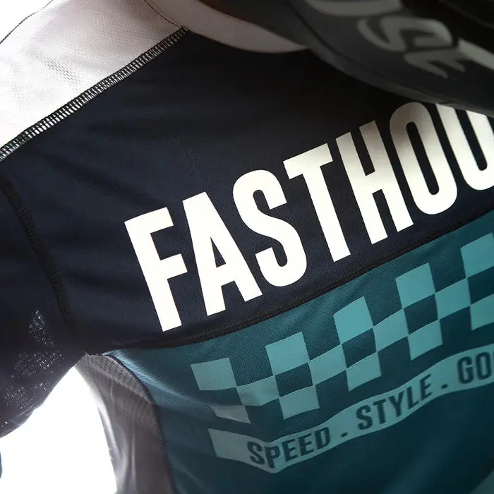 Fasthouse Grindhouse Torino Jersey - Blue-Black 4