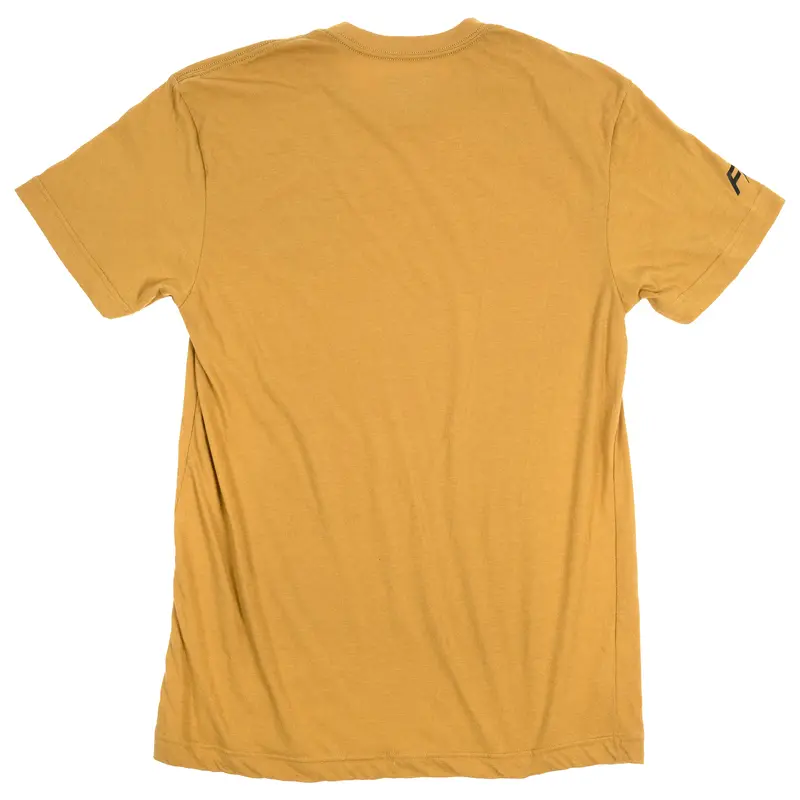 Fasthouse Hierarchy Short Sleeve Tech Tee - Vintage Gold 2