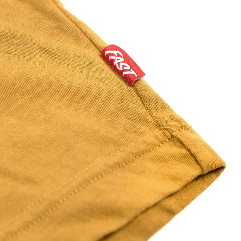 Fasthouse Hierarchy Short Sleeve Tech Tee - Vintage Gold 5