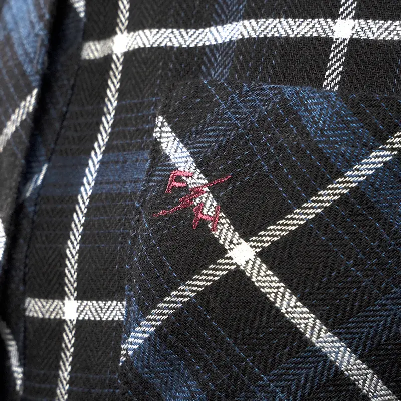Fasthouse Honey Flannel Shirt - Womens - Dust Blue-Black 5