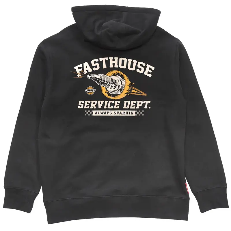 Fasthouse Ignite Hooded Pullover - Black 1