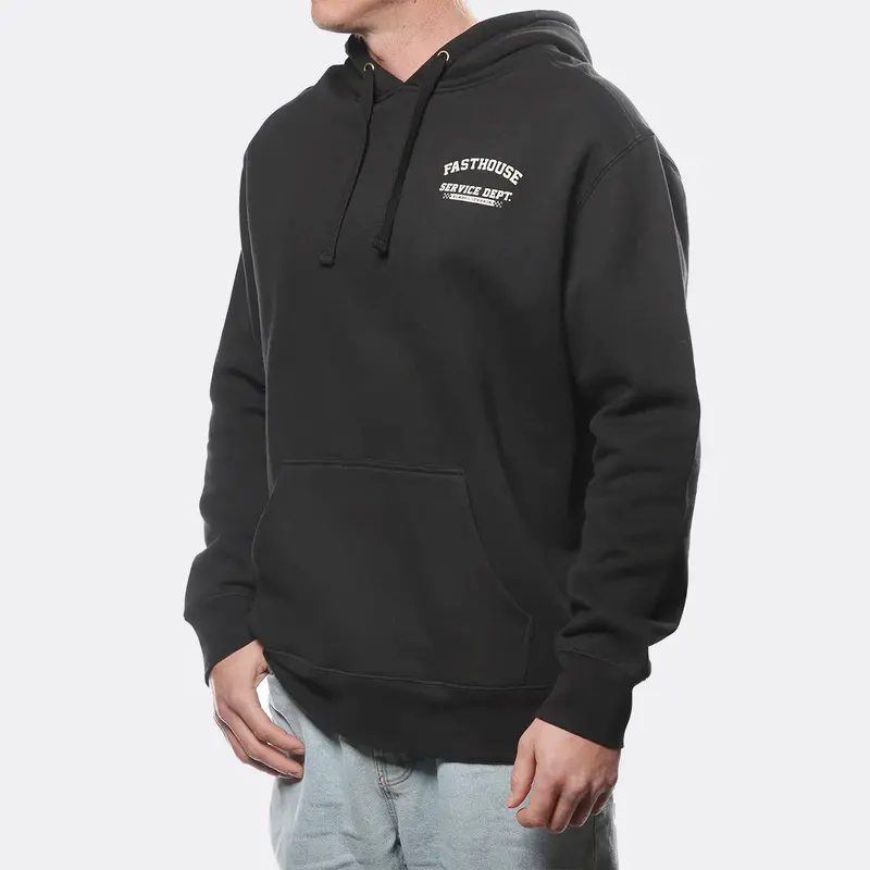 Fasthouse Ignite Hooded Pullover - Black 2