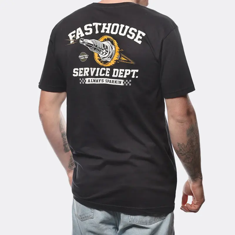 Fasthouse Ignite Tee - Black 4