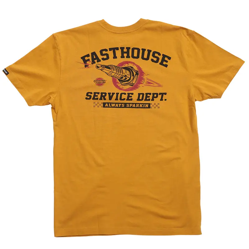 Fasthouse Ignite Tee - Vintage Gold 1