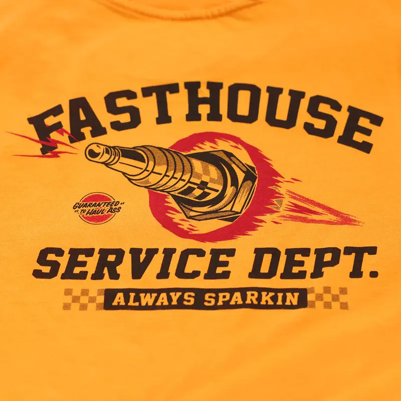 Fasthouse Ignite Tee - Youth - Vintage Gold 3