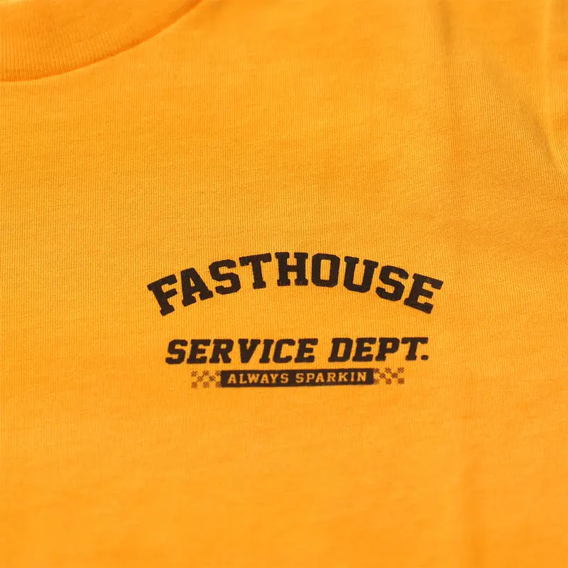 Fasthouse Ignite Tee - Youth - Vintage Gold 4