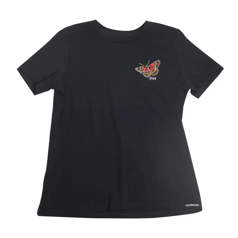 Fasthouse Illusion Tee - Womens - Black Slub 2