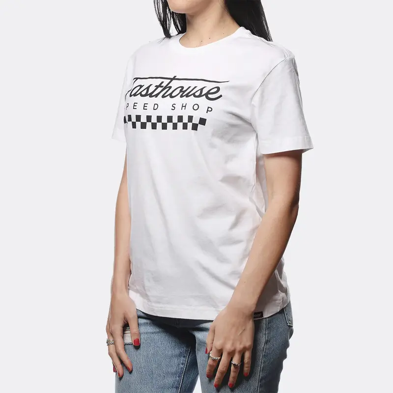 Fasthouse Keepsake Tee - Womens - White 2