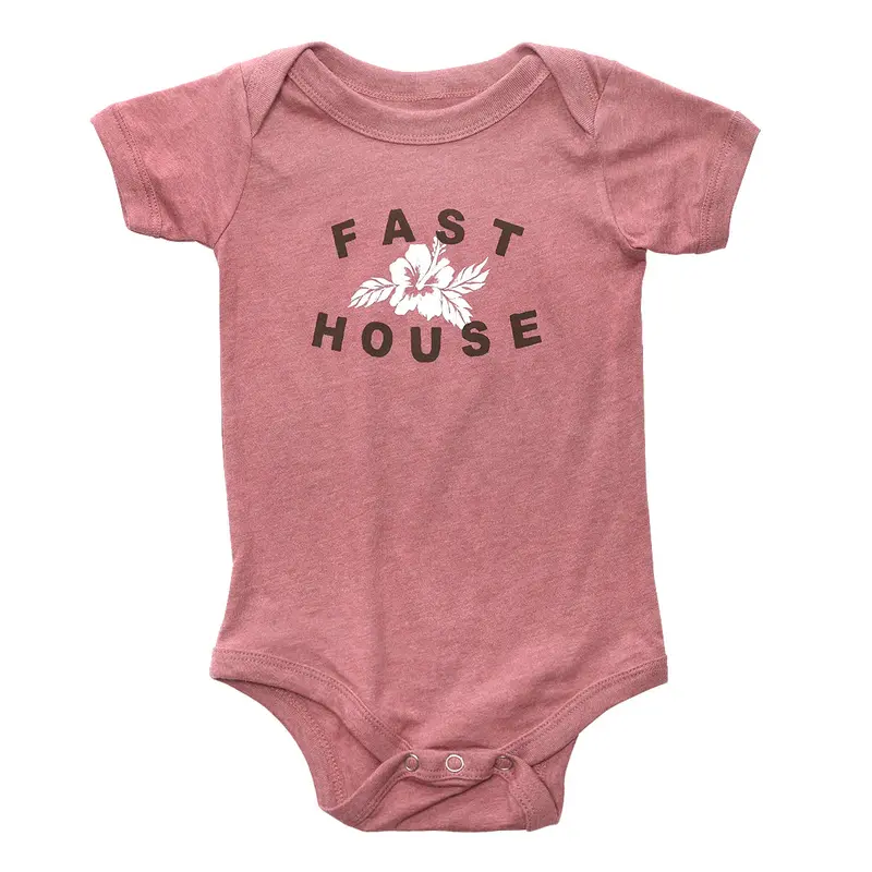Fasthouse Kiera Infant Onesie - Heather Mauve 1