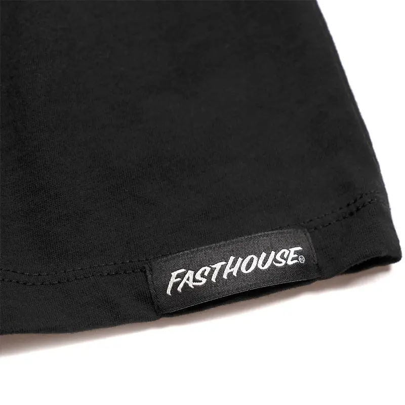 Fasthouse Macabre Tee - Womens - Black Mineral Wash 5