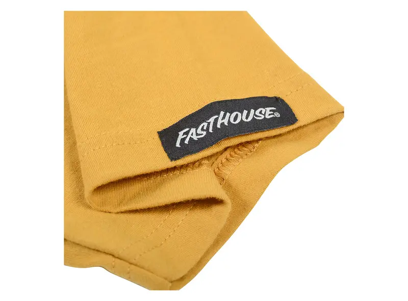 Fasthouse Major Hot Wheels Tee - Youth - Vintage Gold 3