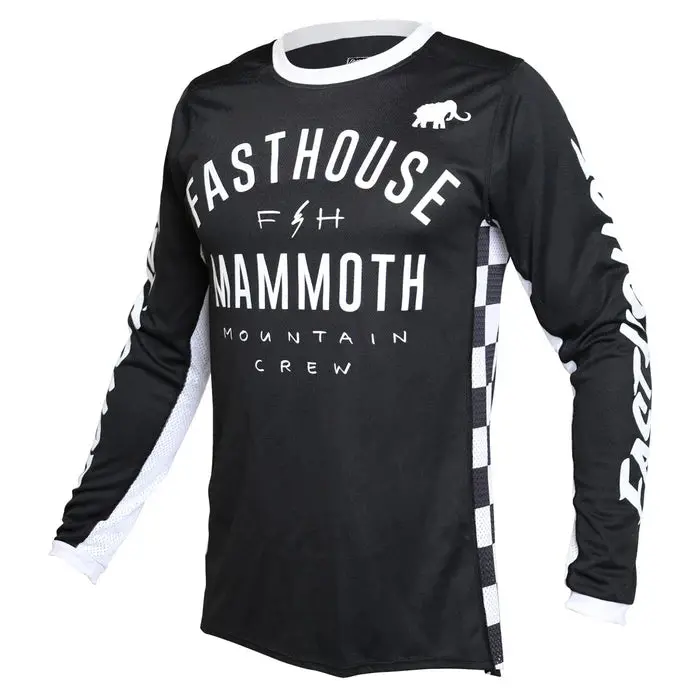 Fasthouse Mammoth Mountain Crew Jersey - Black 1