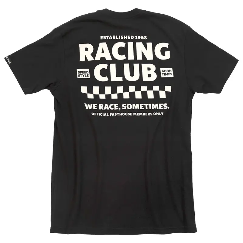 Fasthouse Members Only Tee - Black 1