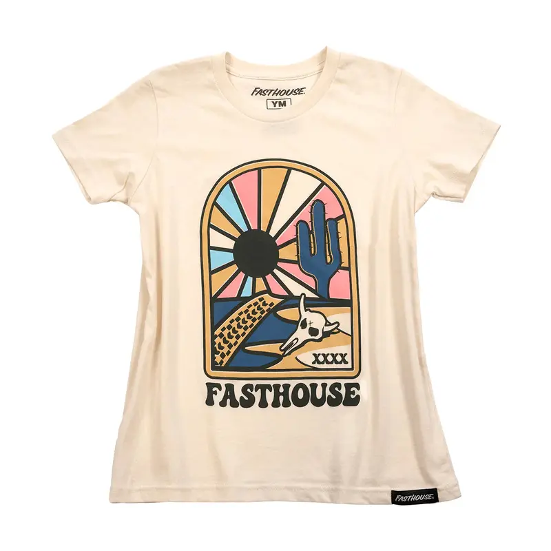 Fasthouse Mohave Tee - Girls - Natural 1