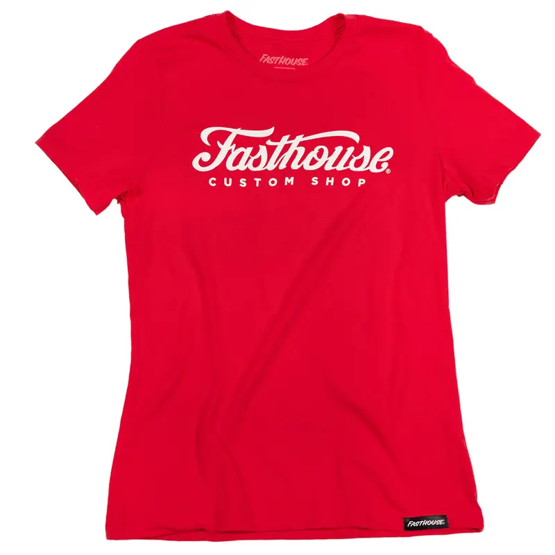 Fasthouse Morris Tee - Womens - Cardinal 1