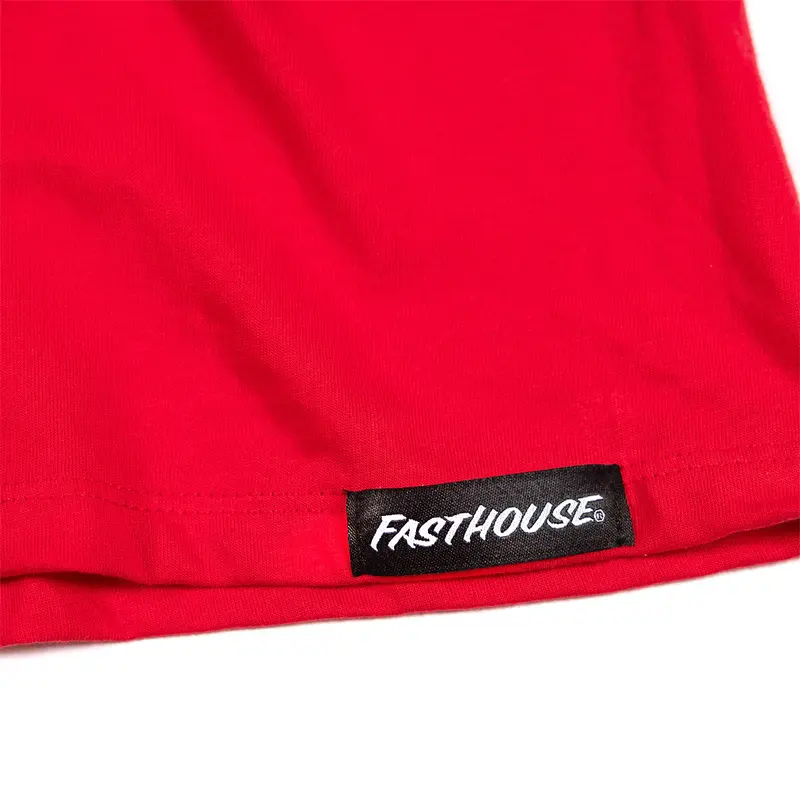 Fasthouse Morris Tee - Womens - Cardinal 4